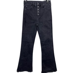 Black American Eagle Flare Jeans